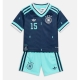 Billige Fotballdrakt Tyskland Nico Schlotterbeck #15 Replika Bortedraktsett Barn VM 2026 Kortermet (med bukser)